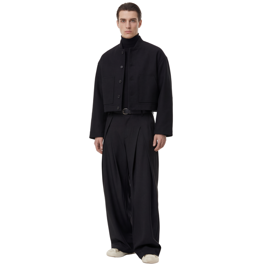 Double-Pleat Trousers