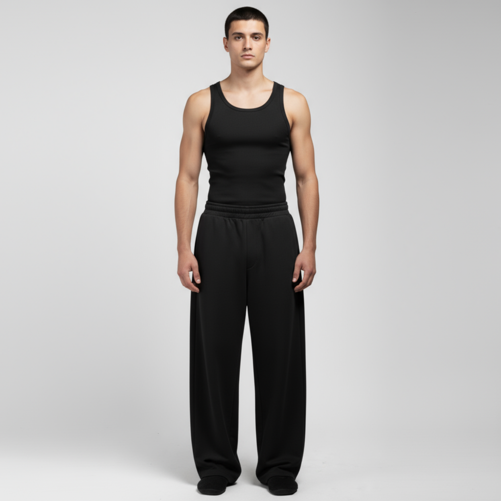 THE TRACKPANTS V1 (BLACK)