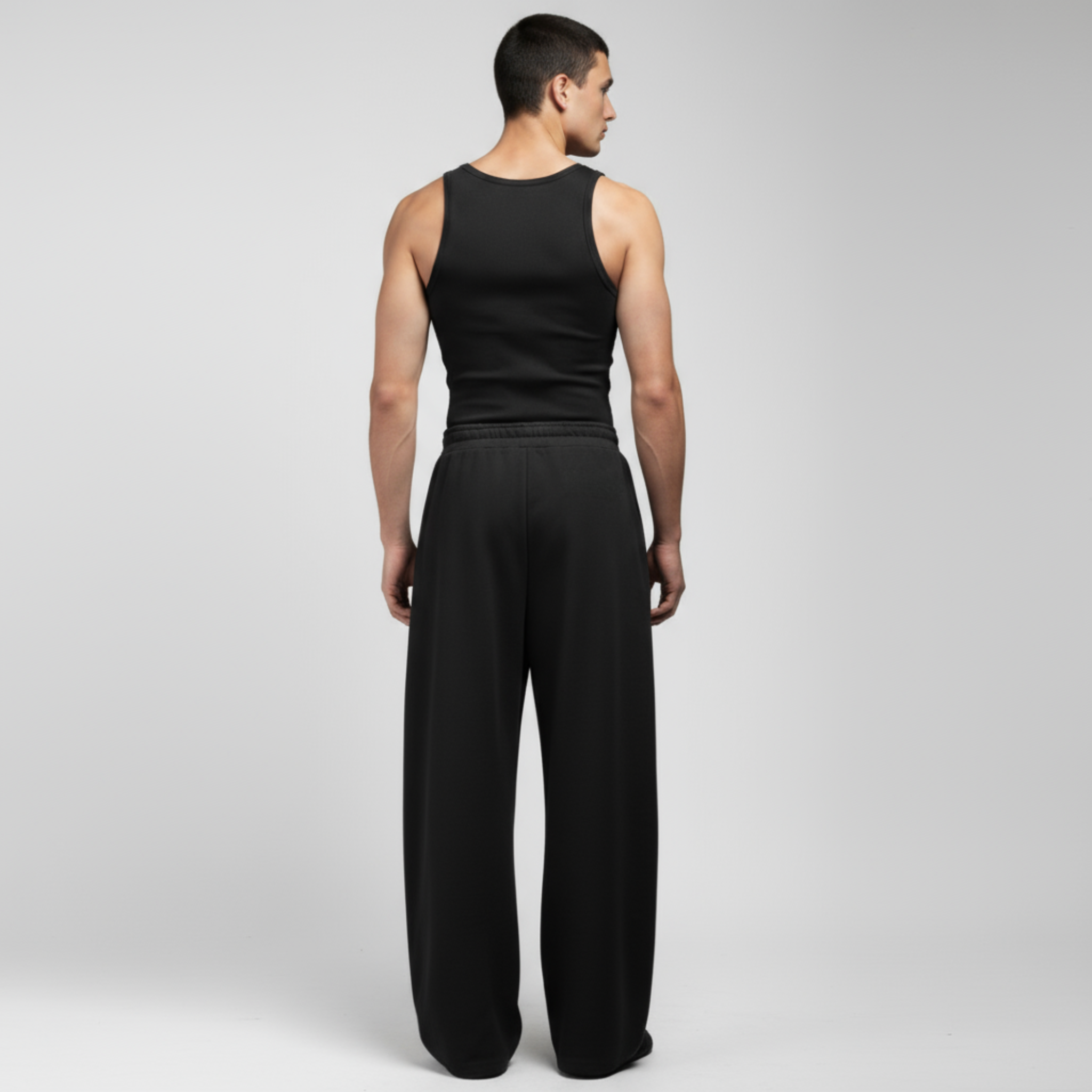 THE TRACKPANTS V1 (BLACK)