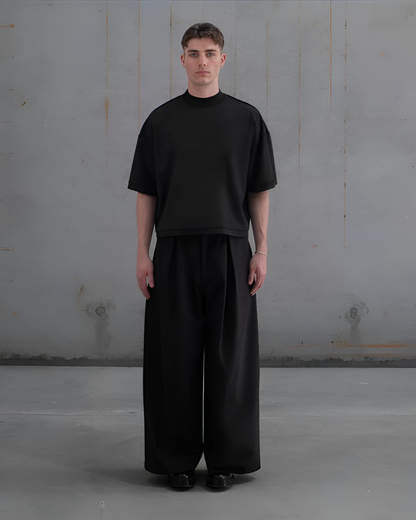 'BLACK' BOXY TEE 1.0