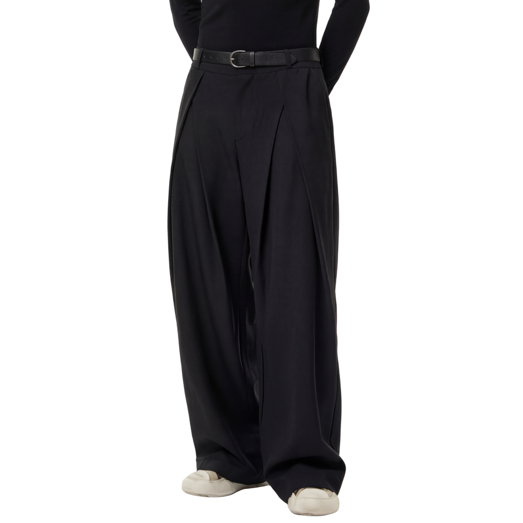 Double-Pleat Trousers