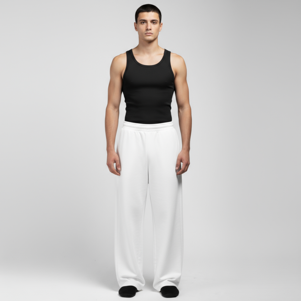 THE TRACKPANTS V1 (WHITE)