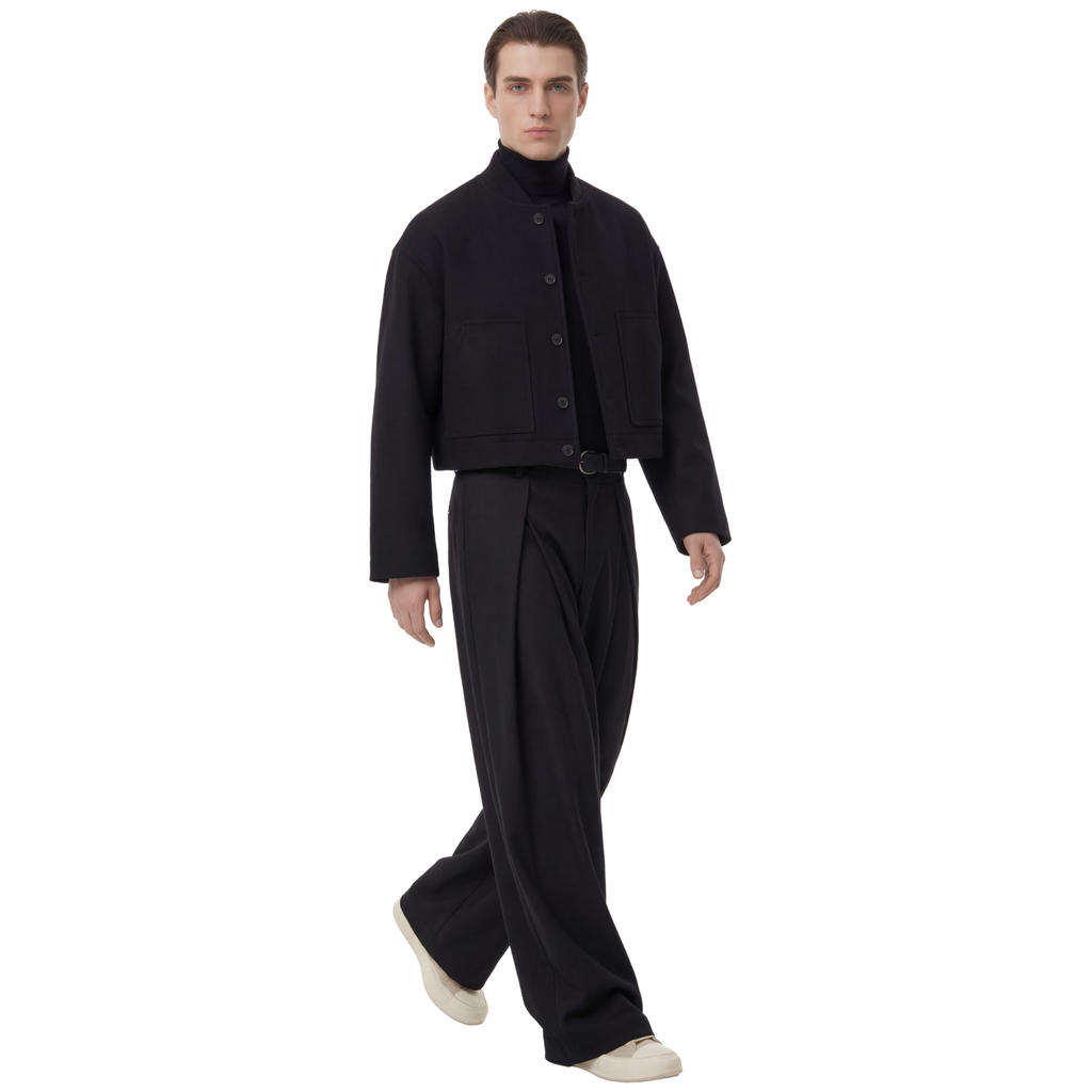 Double-Pleat Trousers