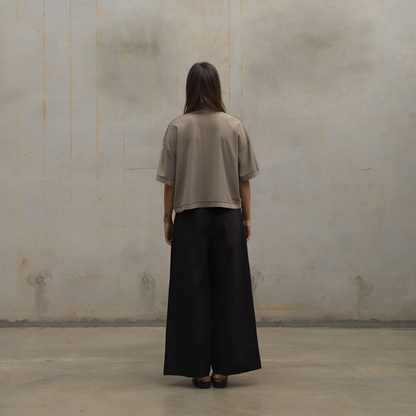 DOUBLE PLEATED TROUSERS
