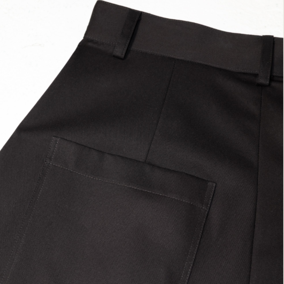 DOUBLE PLEATED TROUSERS