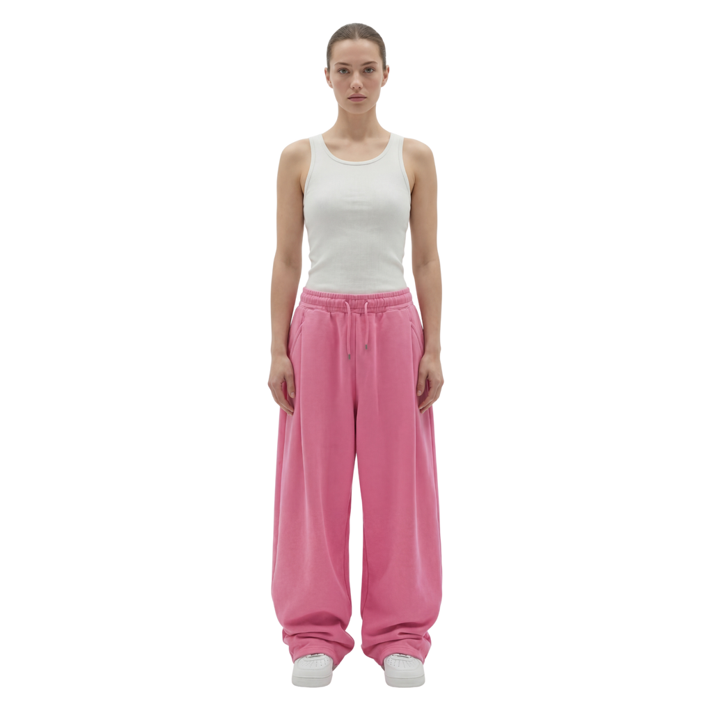 Two Tuck Pants (Pink)